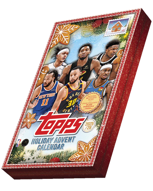 2025-26 Topps Holiday Basketball Countdown Calendar