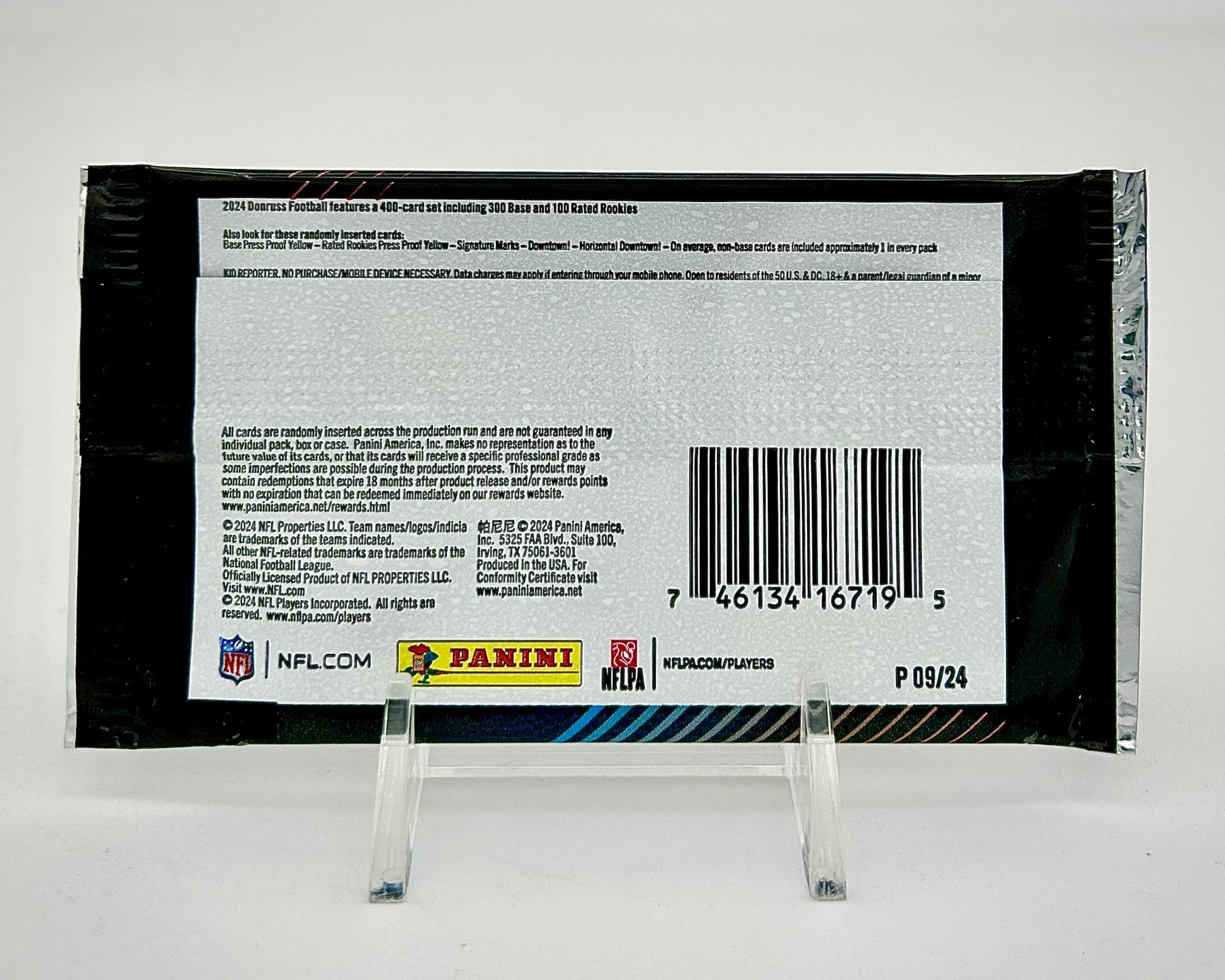 2024 Panini Donruss Football Gravity Feed Pack