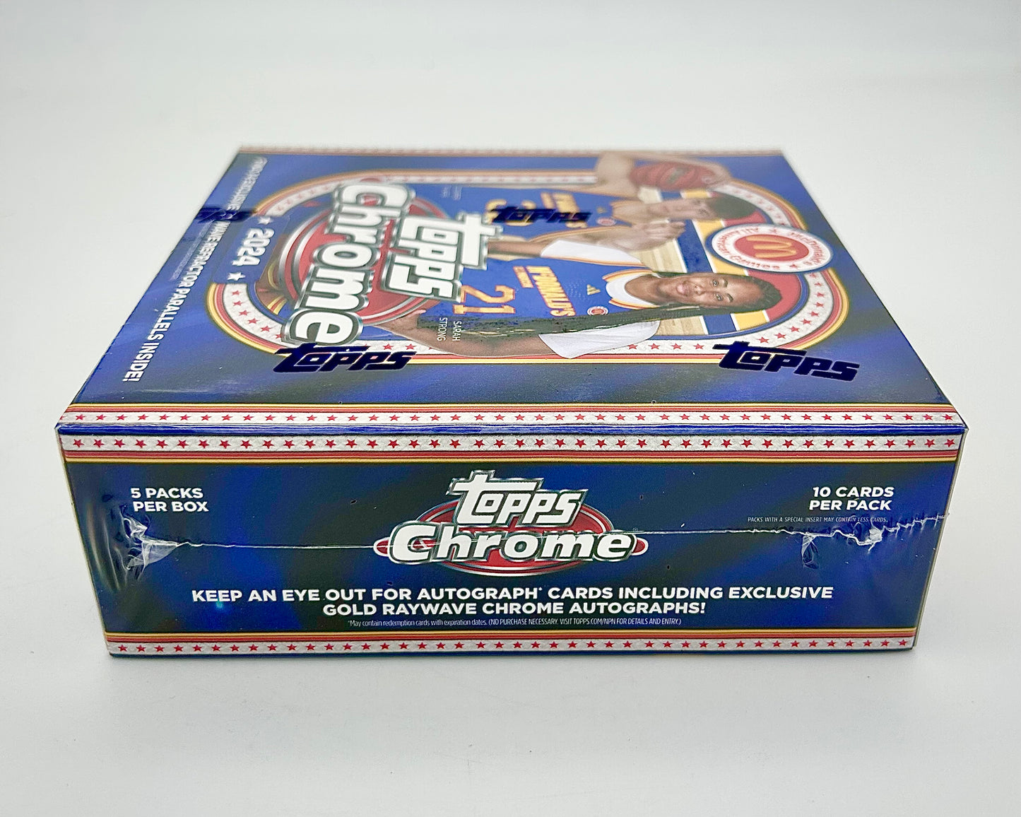 2024 Topps Chrome McDonald's All American Basketball Mega Box
