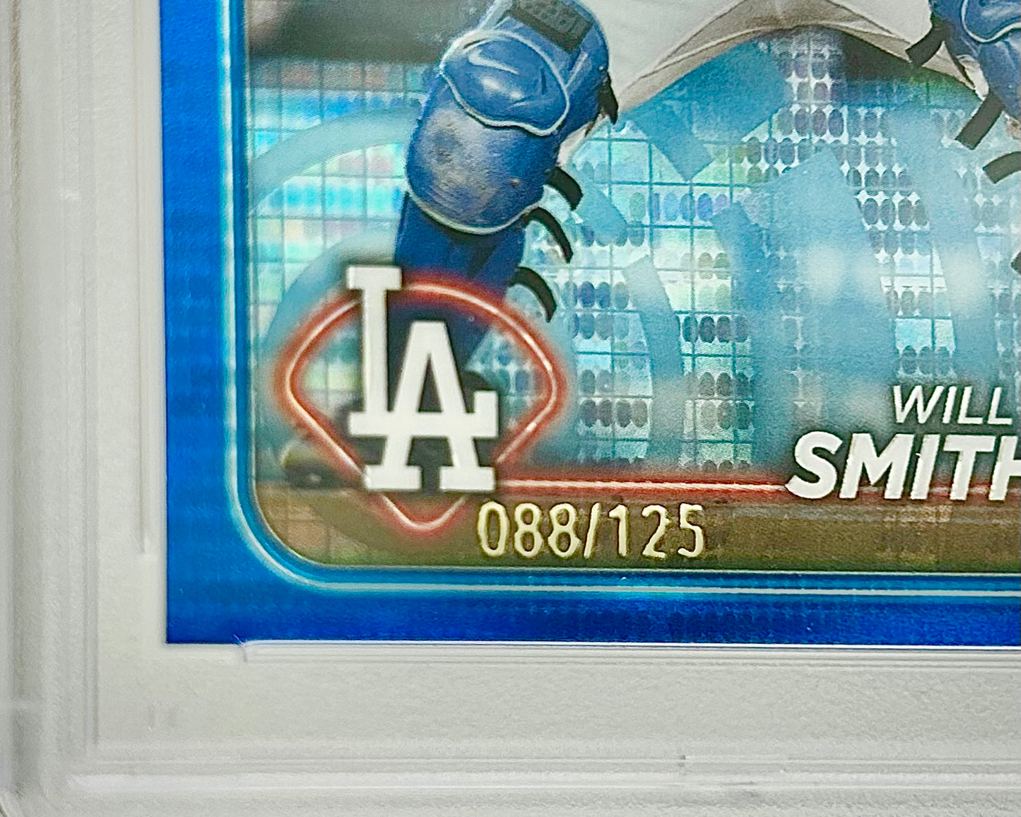 2024 Topps Chrome Sonar Blue Refractor /125: #293 Will Smith (PSA 10)