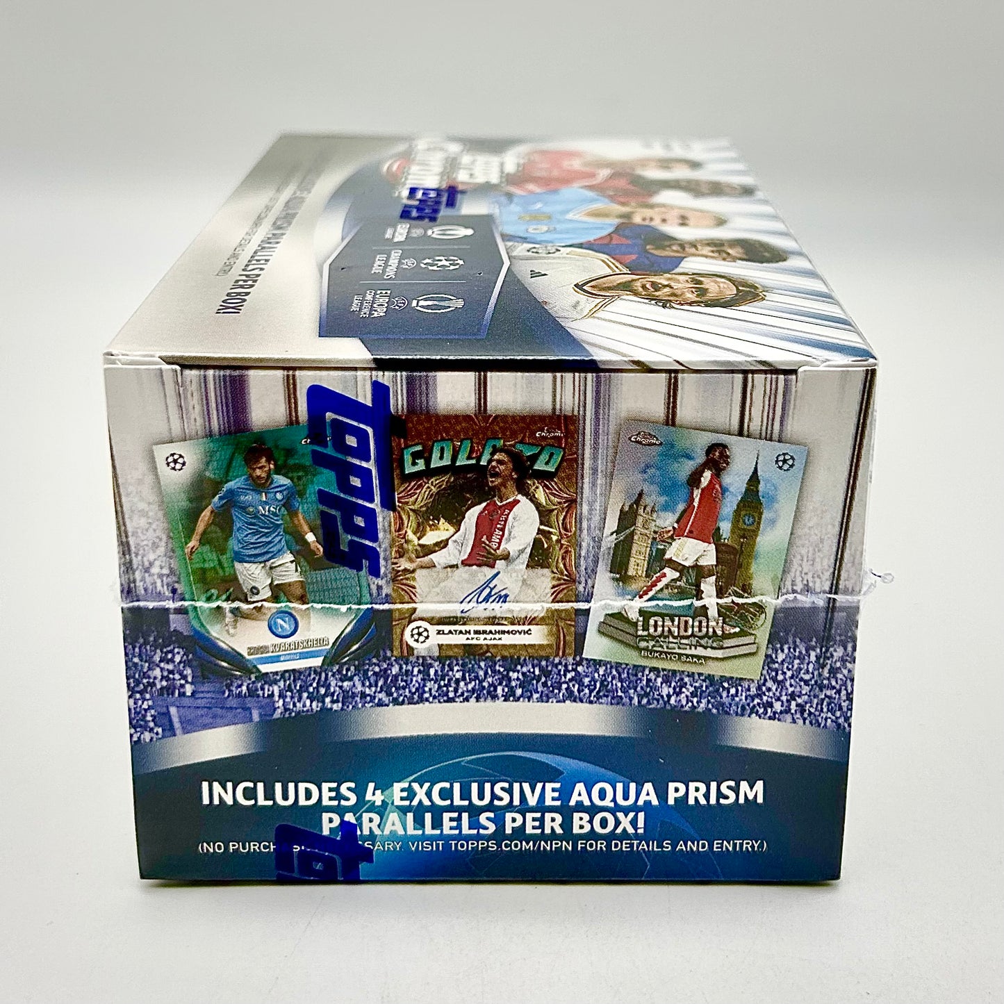 2023-24 Topps Chrome UEFA Club Competitions Value Box