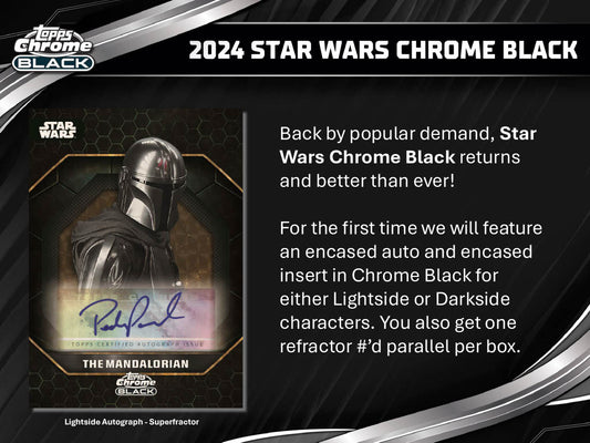 Topps Star Wars Chrome Black