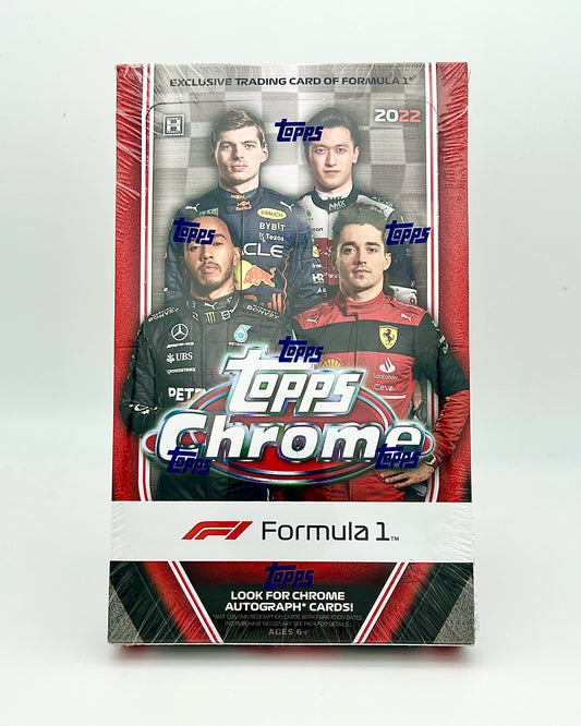 2022 Topps Chrome Formula 1 Hobby Box