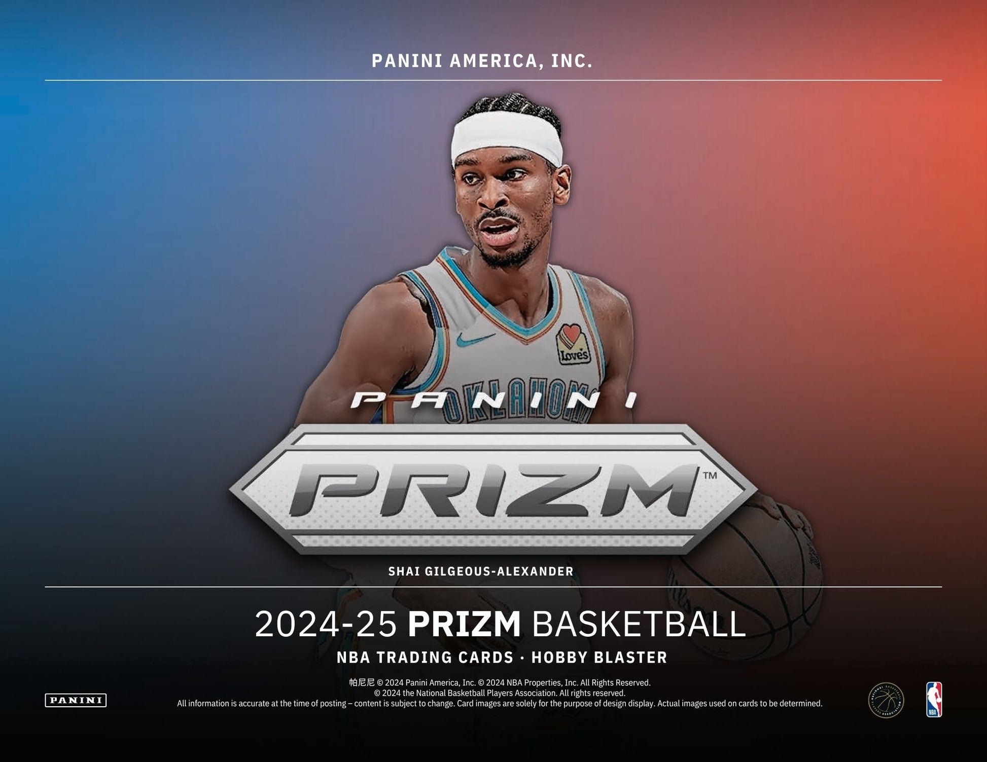 2024-25 Prizm Basketball Hobby Blaster