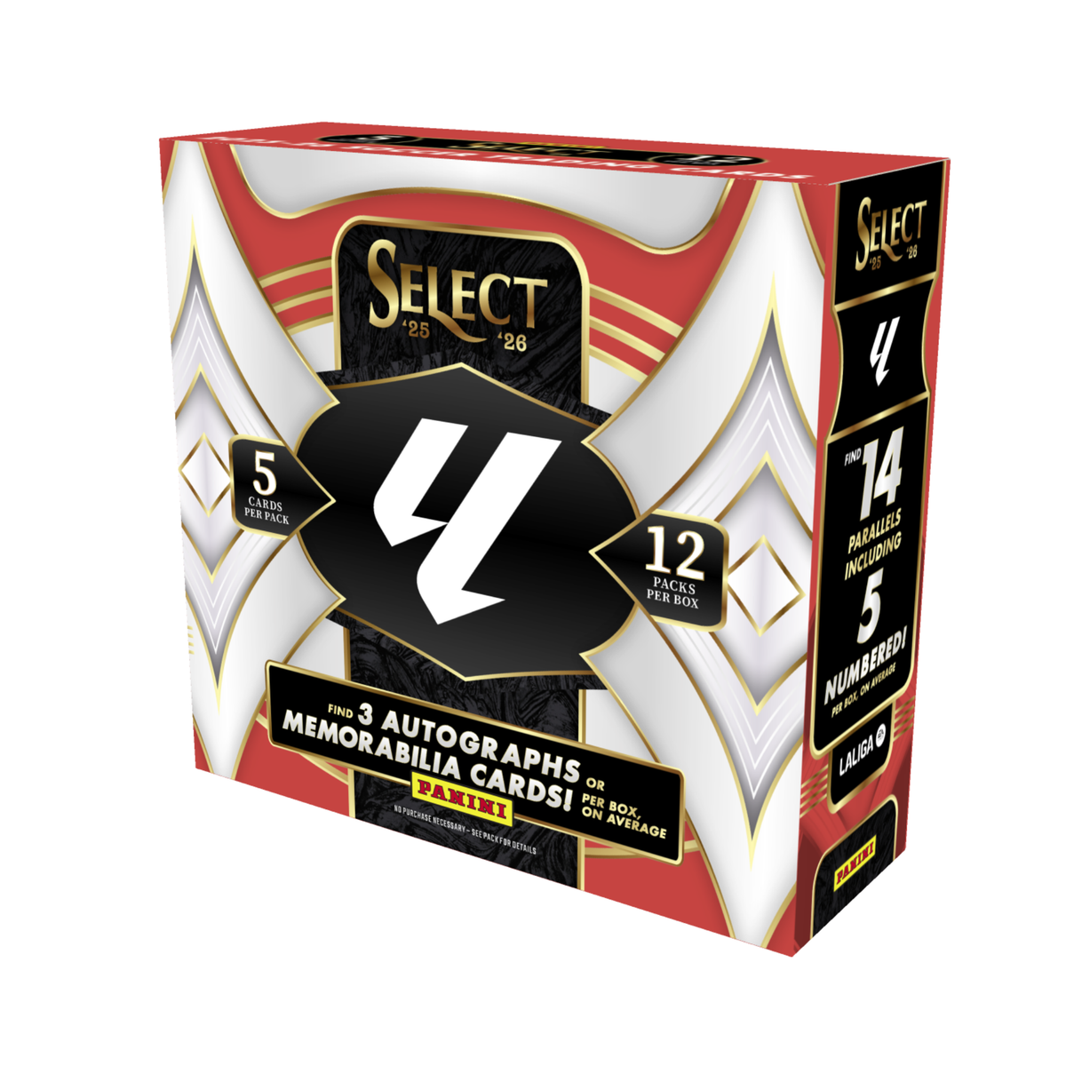 2025-2026 Panini Select La Liga Soccer Hobby Box