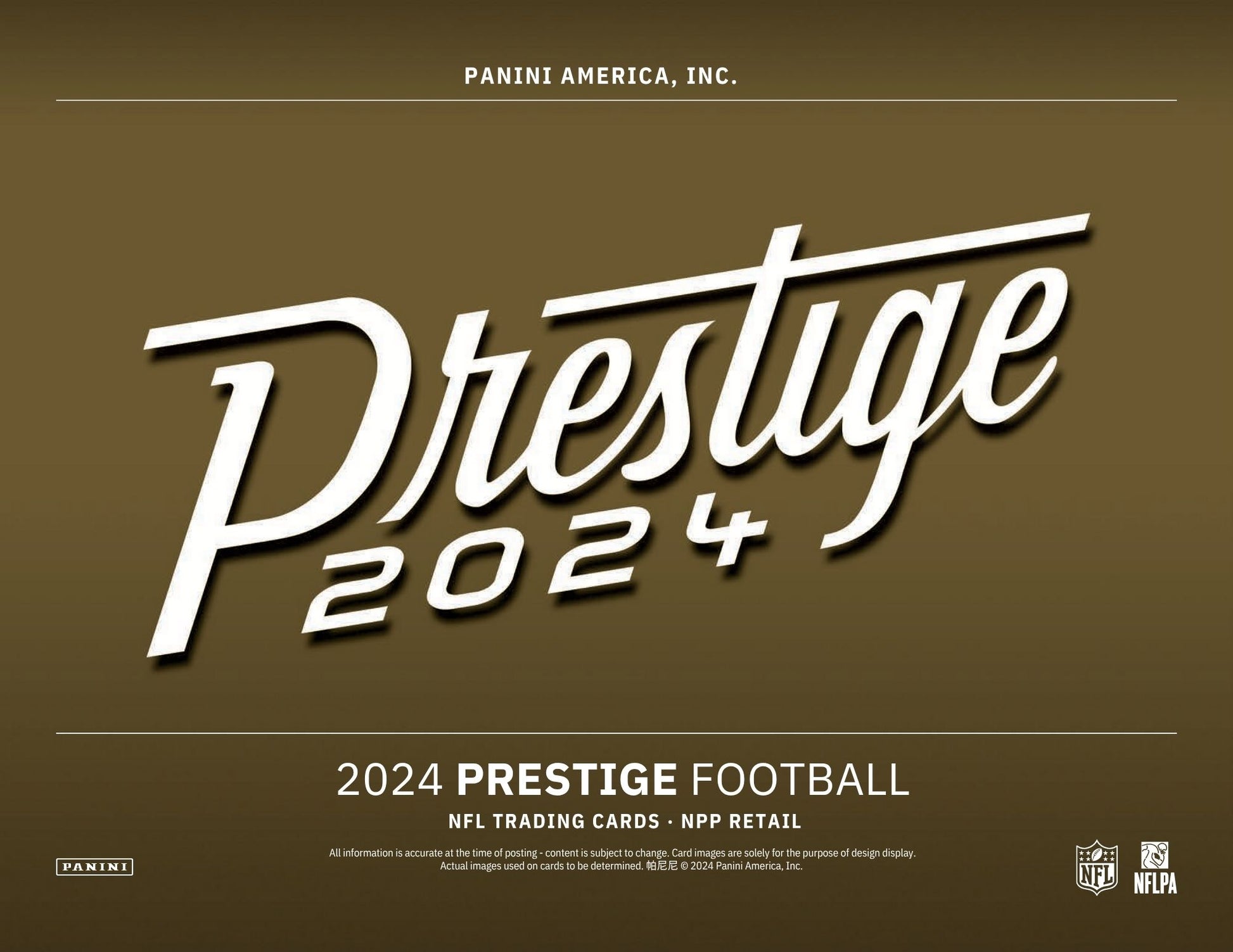 2024 Panini Prestige Football Blaster Box