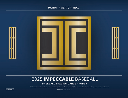2025 Panini Impeccable Baseball Hobby Box