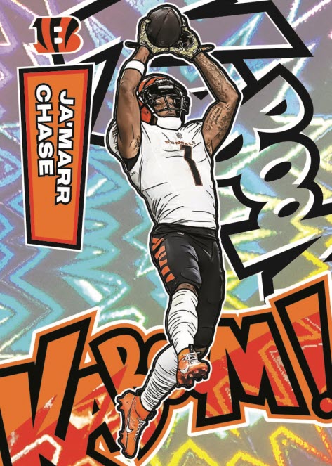 2025 Panini Absolute Football Ja'Marr Chase KaBoom!