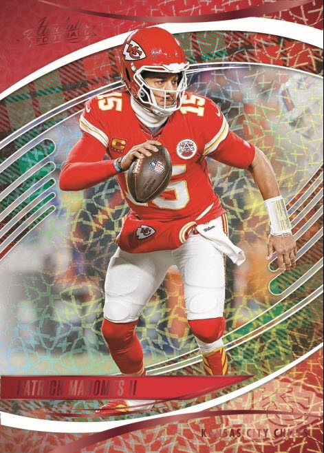 2025 Panini Absolute Football Countdown Calendar Patrick Mahomes