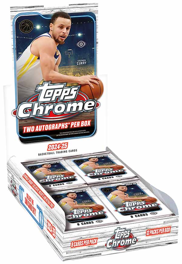 2024-25 Topps Chrome Basketball Hobby Box
