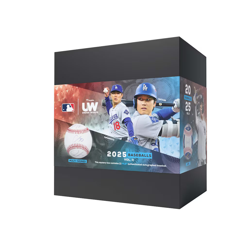 2025 Under Wraps Autographed MLB Baseballs Vol. II Mystery Box