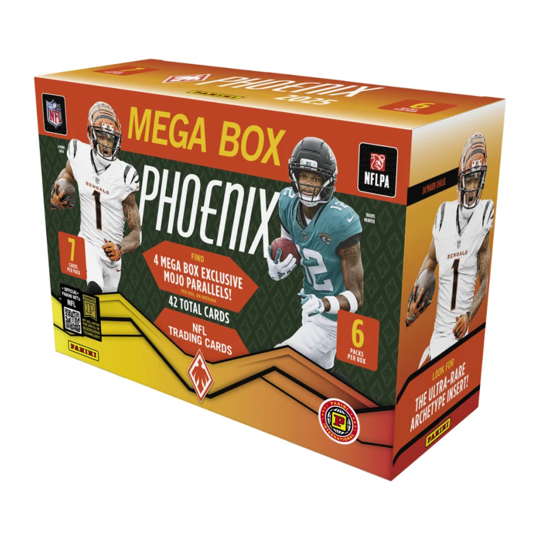 2025 Panini Phoenix Football International Mega Box: Mojo
