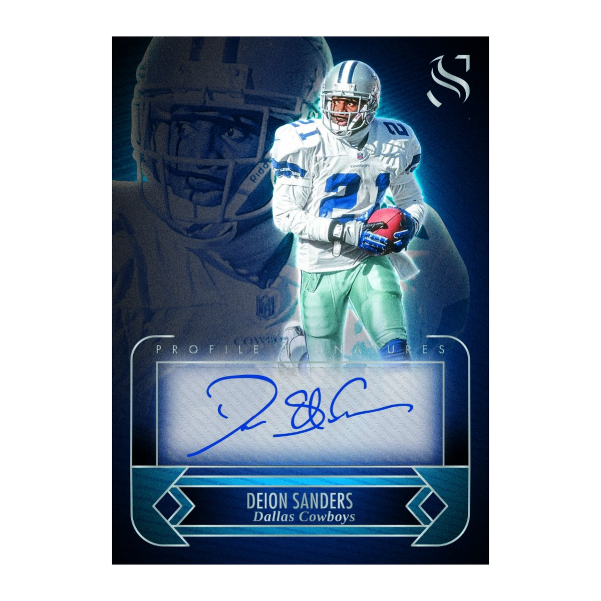 2025 Panini Silhouette Football Profile Signatures Deion Sanders