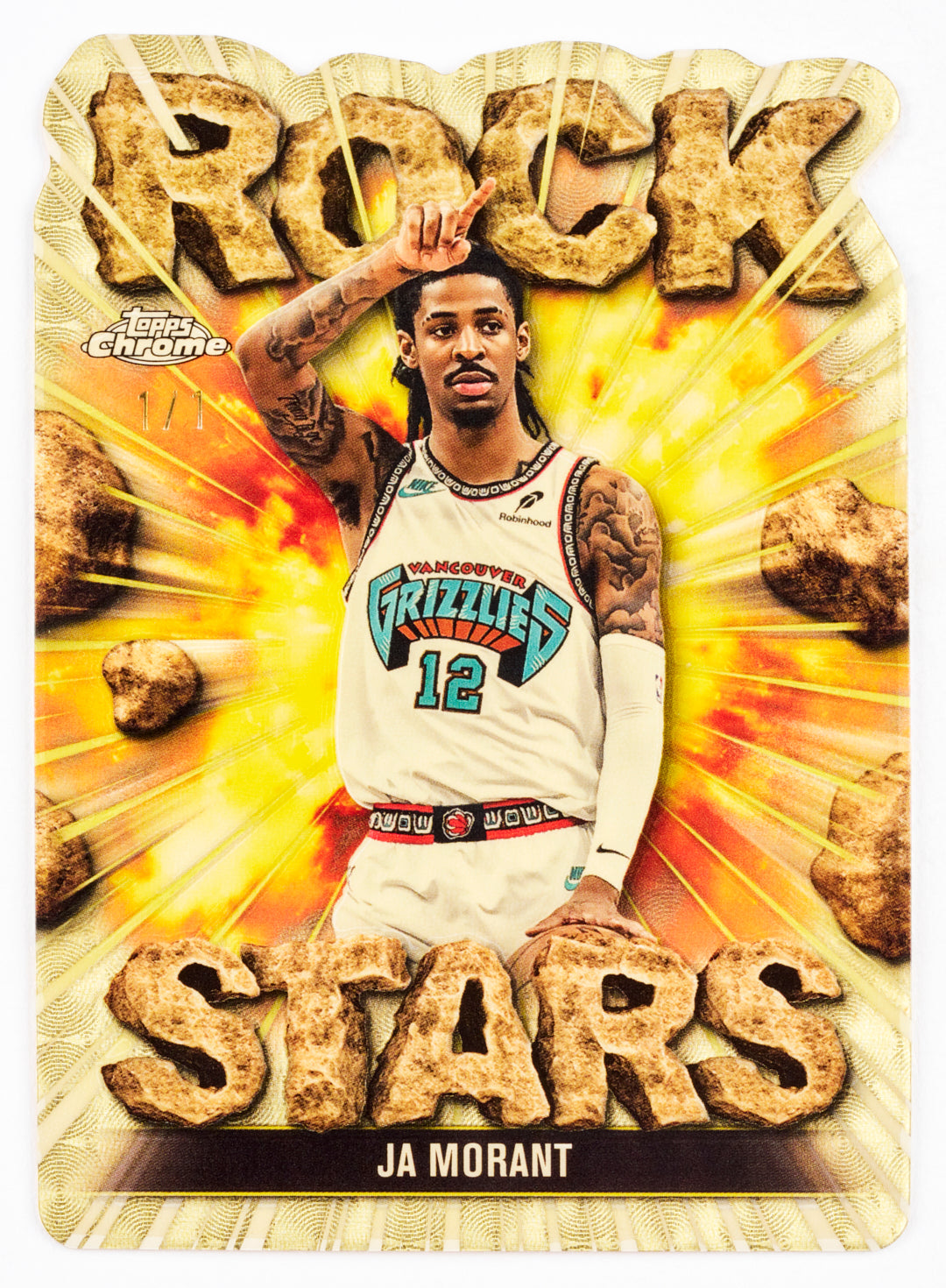 2025-26 Topps Chrome Basketball Rock Stars Ja Morant