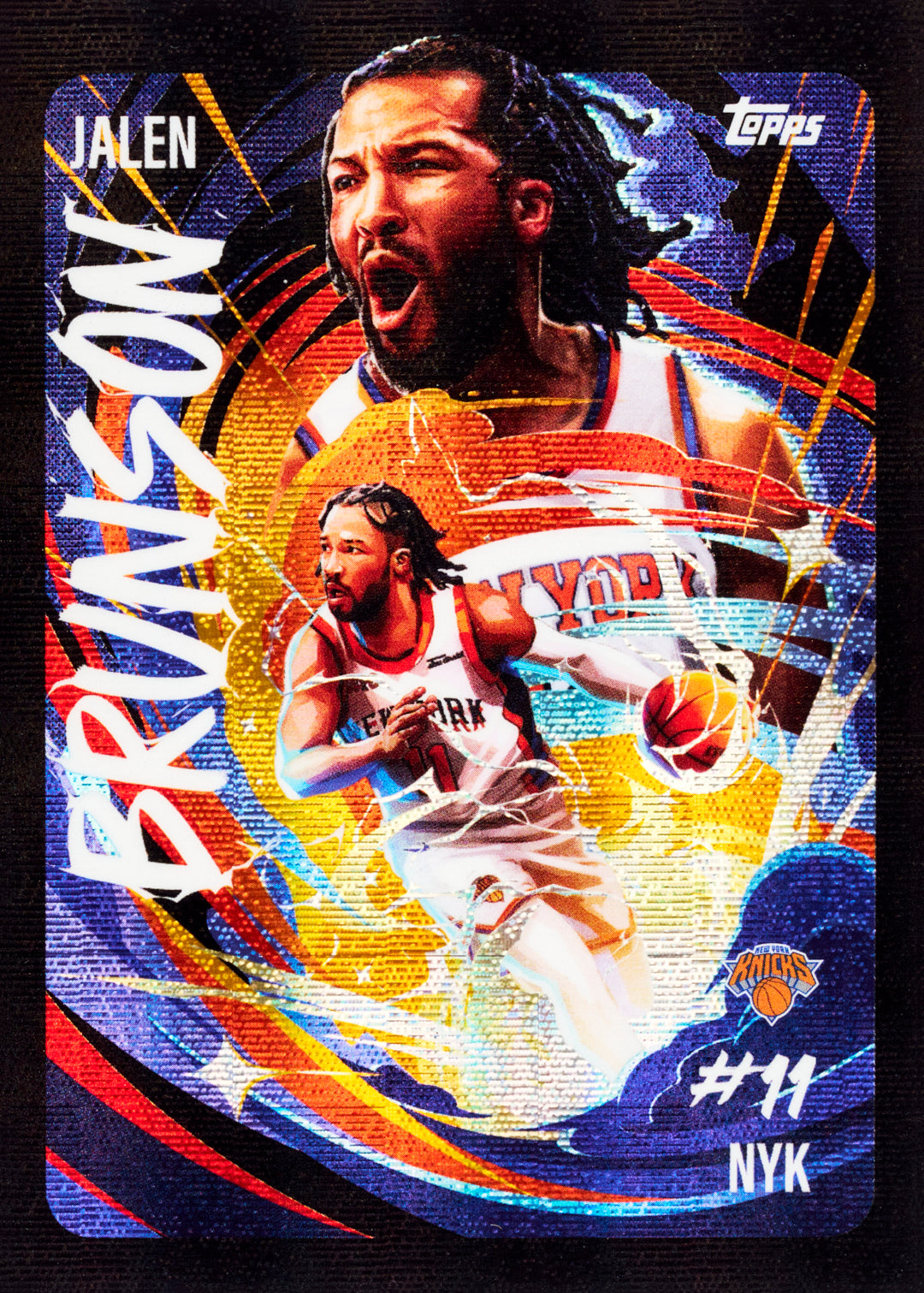 2025-26 Topps Chrome Basketball Ultraviolet All Stars Jalen Brunson