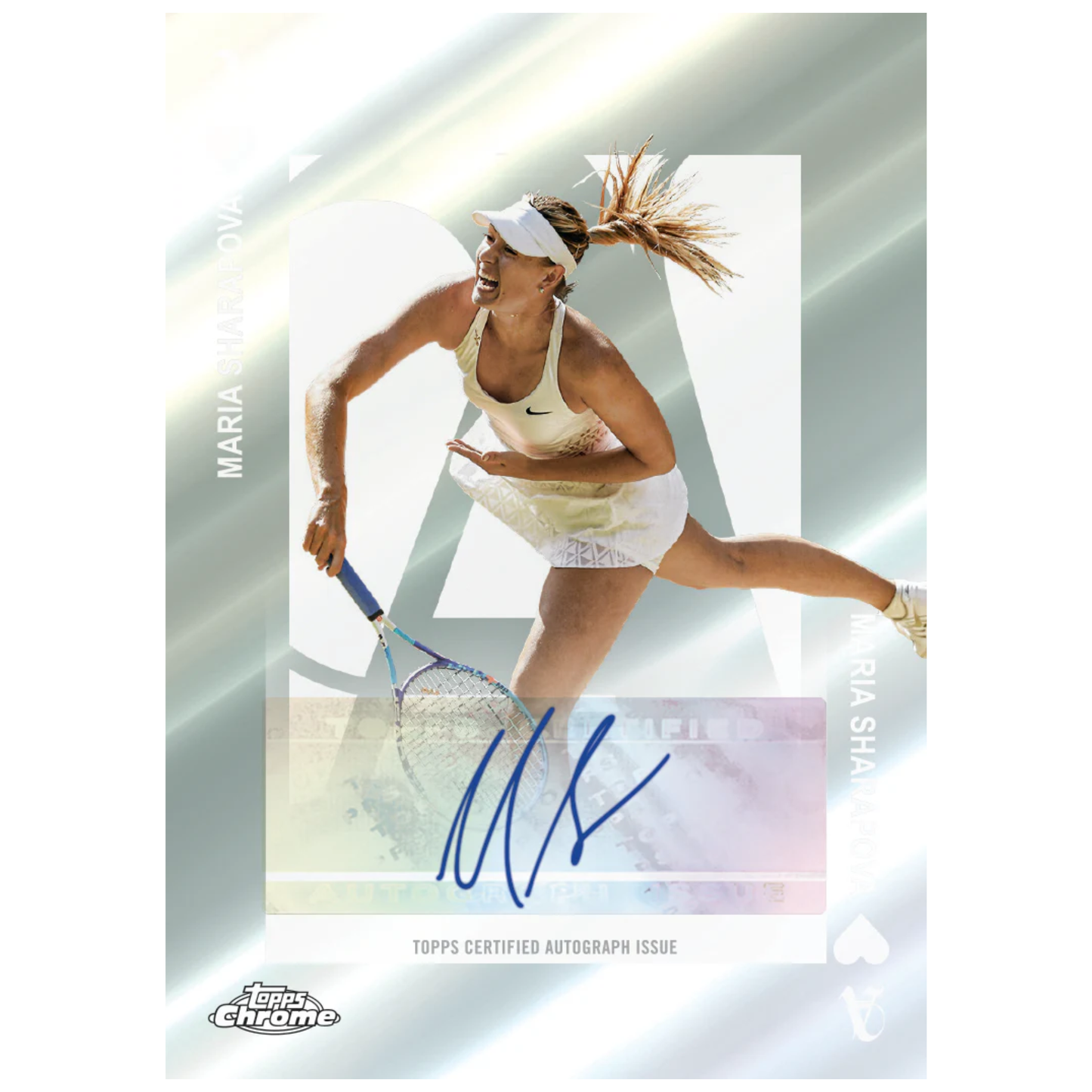 2025 Topps Chrome Tennis Aces Autograph Maria Sharapova
