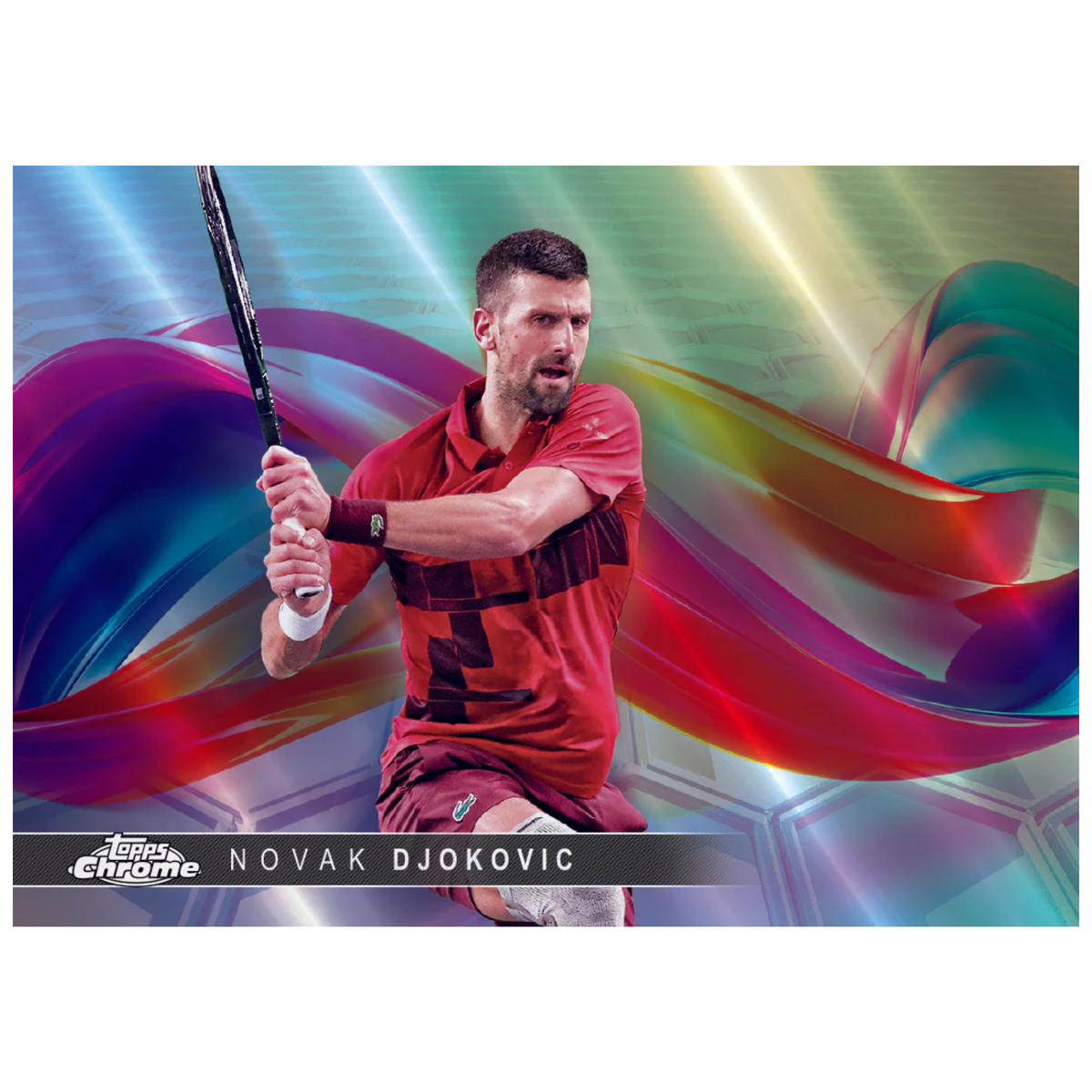 2025 Topps Chrome Tennis Helix Novak Djokovic
