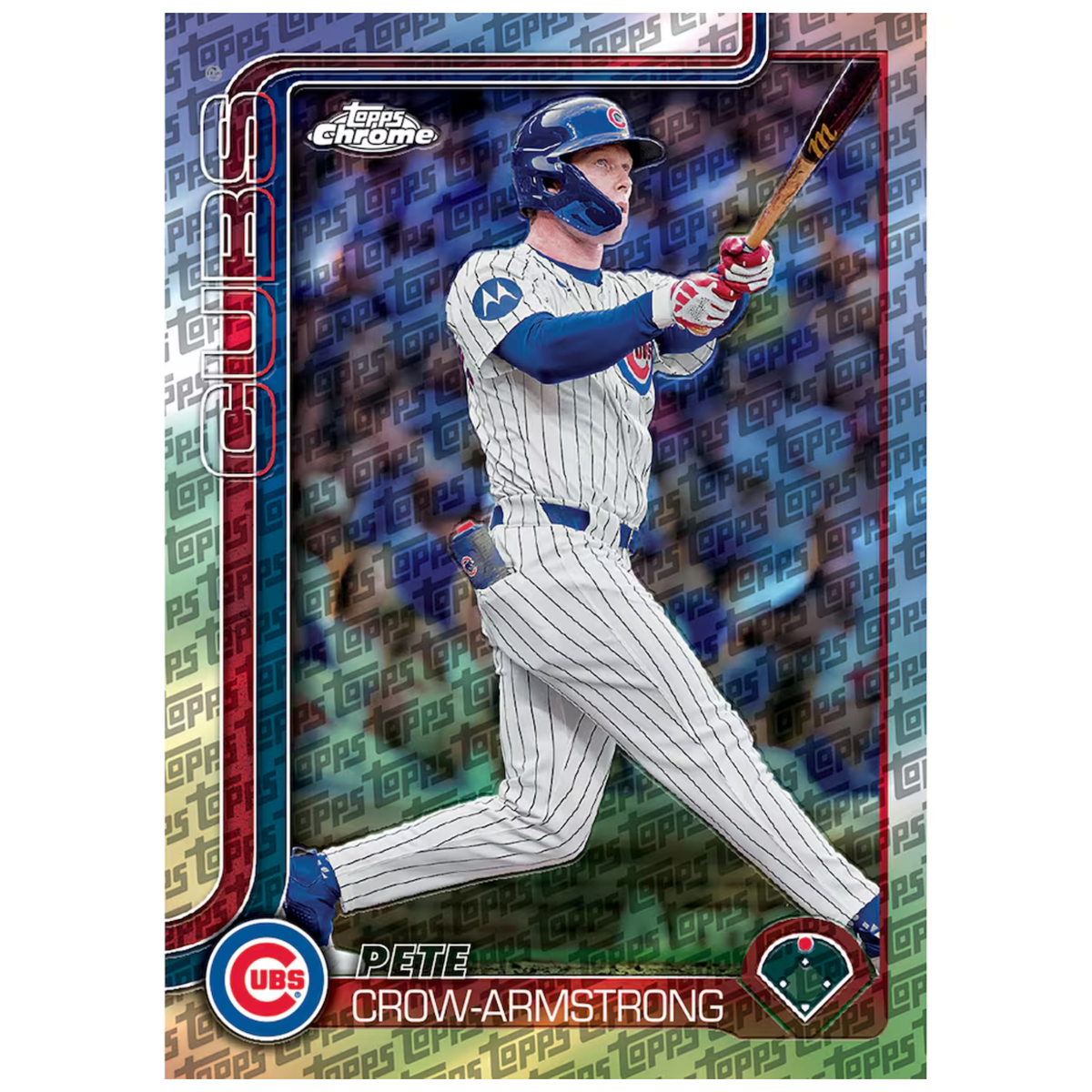 2025 Topps Chrome Update Baseball Fanatics Exclusive Topps-Fractor Pete Crow-Armstrong