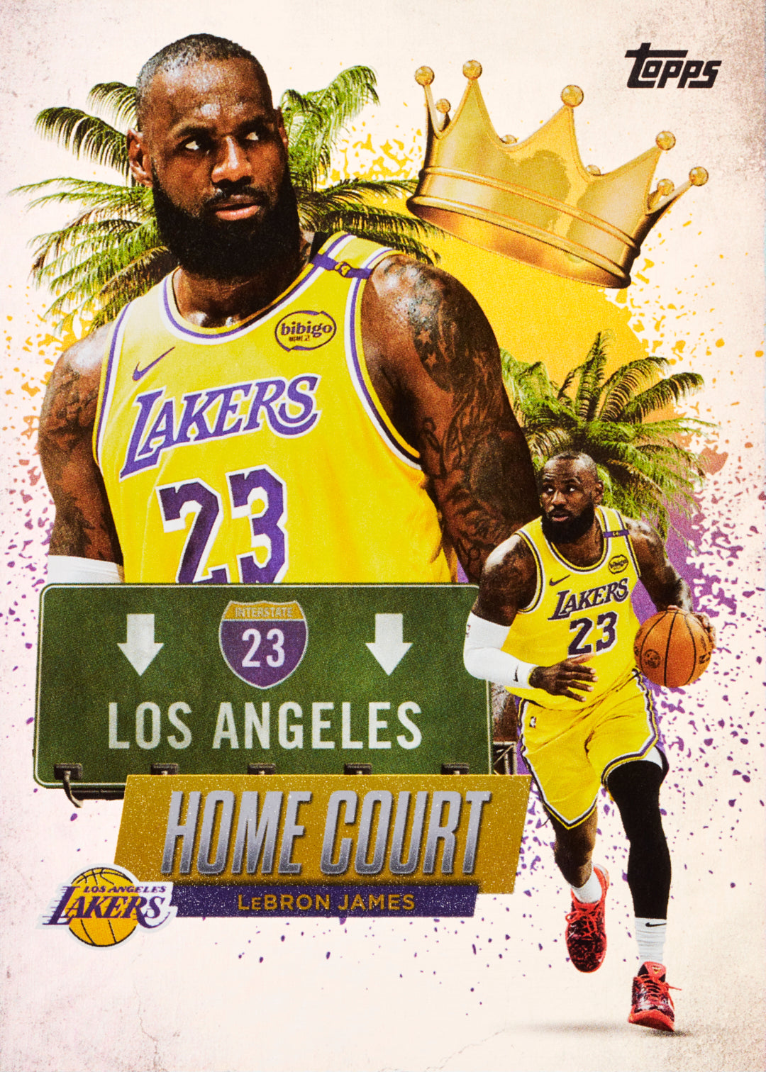 2025-26 Topps Basketball Home Court LeBron James