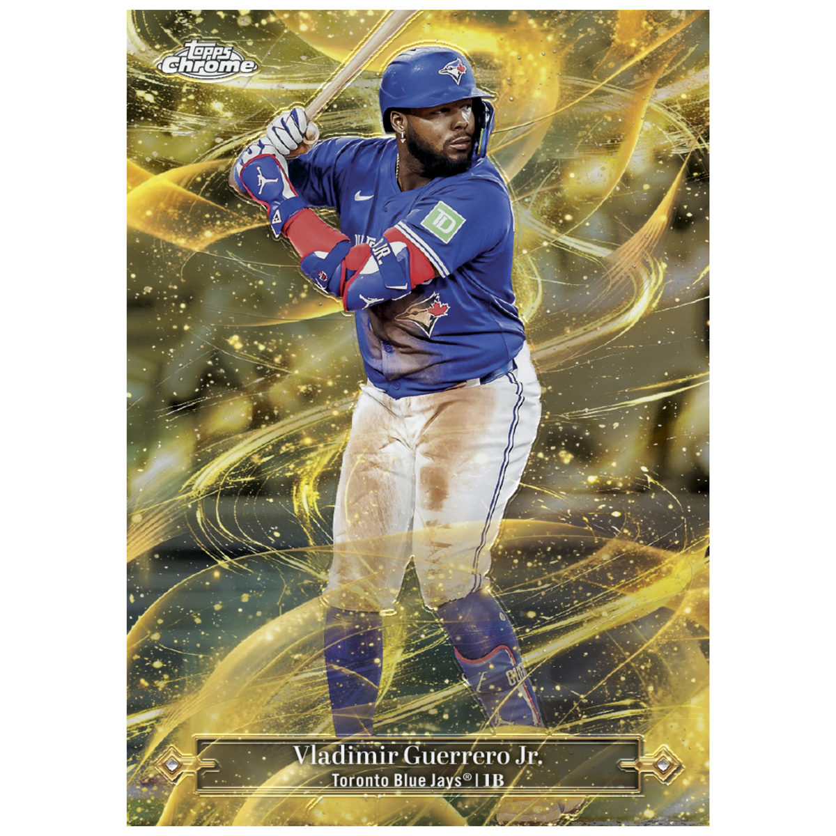 2025 Topps Gilded Collection Baseball Gold Storm Vladimir Guerrero Jr.