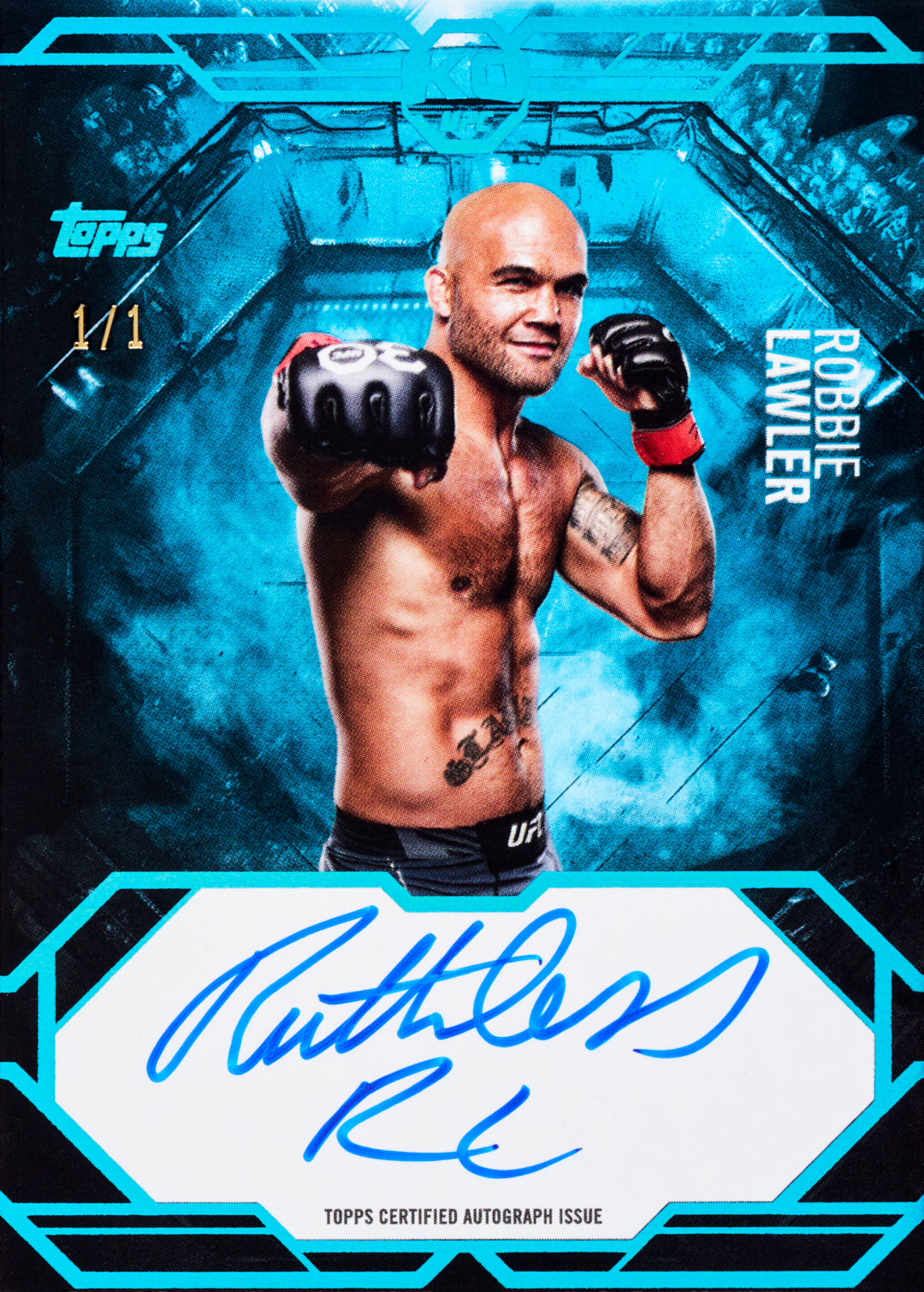 2025 Topps Knockout UFC Robbie Lawler Autograph