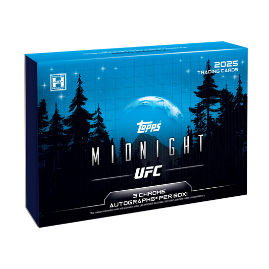 2025 Topps Midnight UFC Hobby Box
