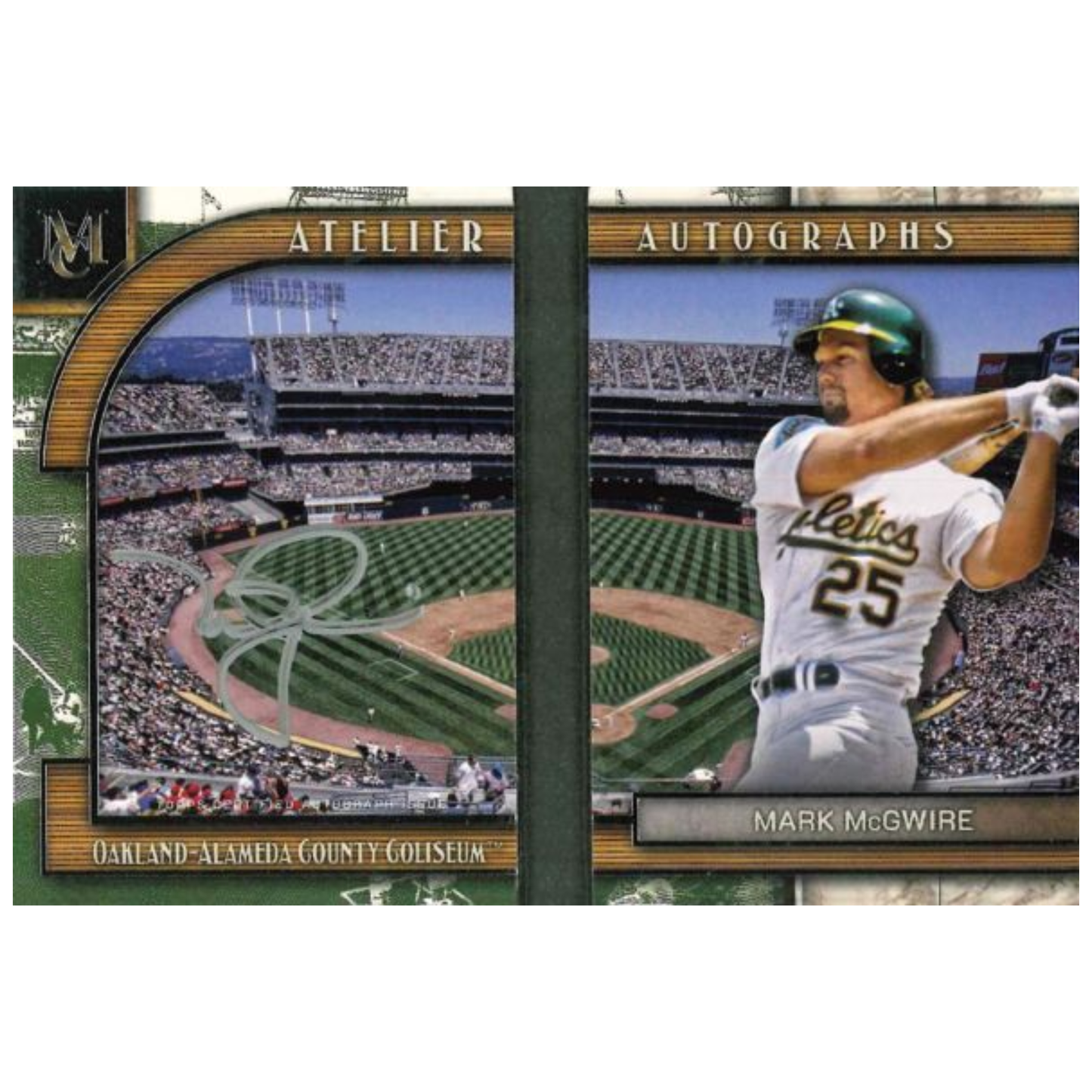 2025 Topps Museum Collection Baseball Atelier Autographs Booklet Mark McGwire