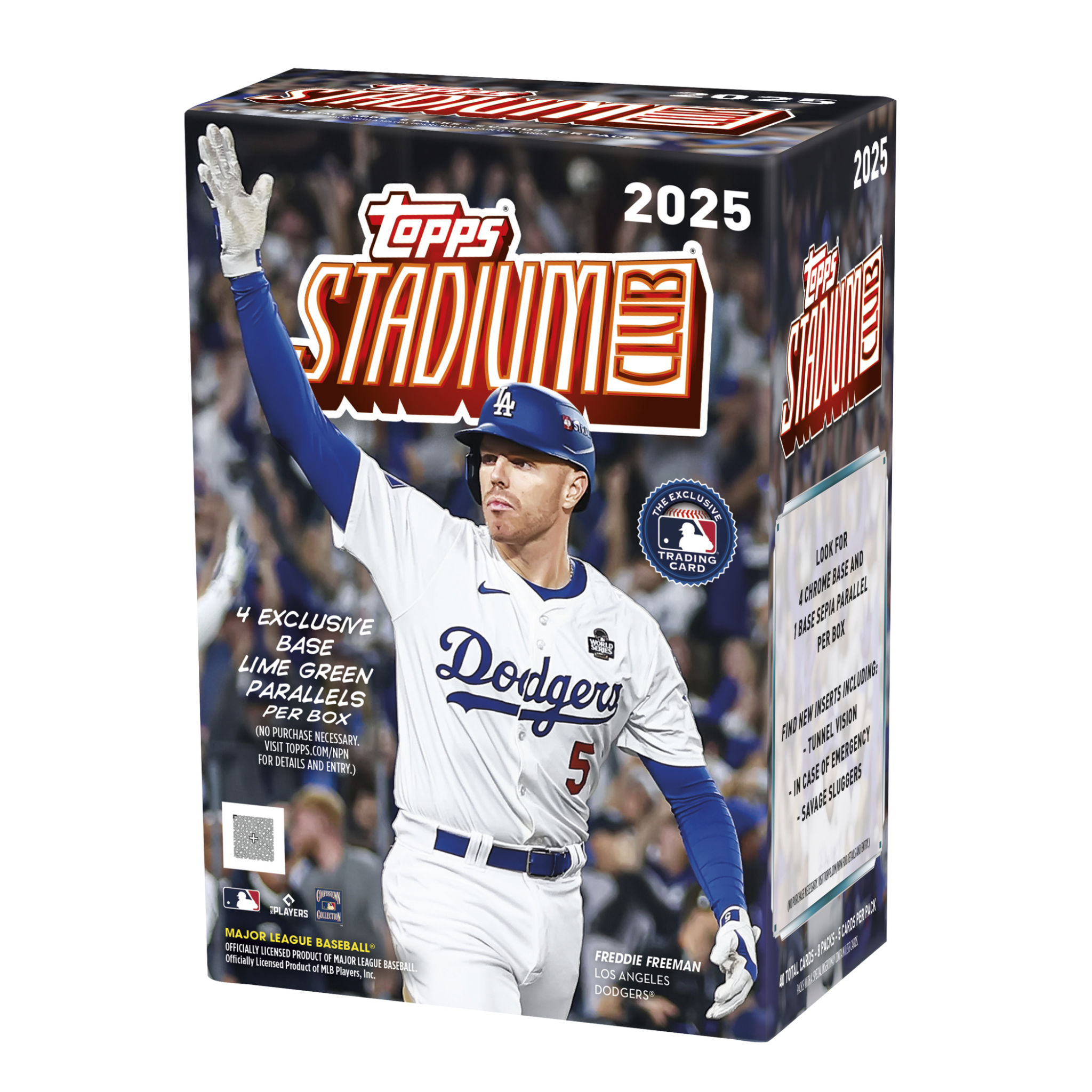 2025 Topps Stadium Club Baseball Value Box | 4 Exclusive Lime