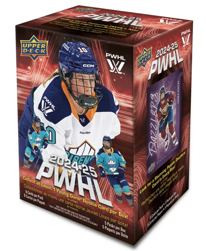 2025 Upper Deck Professional Women's Hockey League (PWHL) Blaster Box