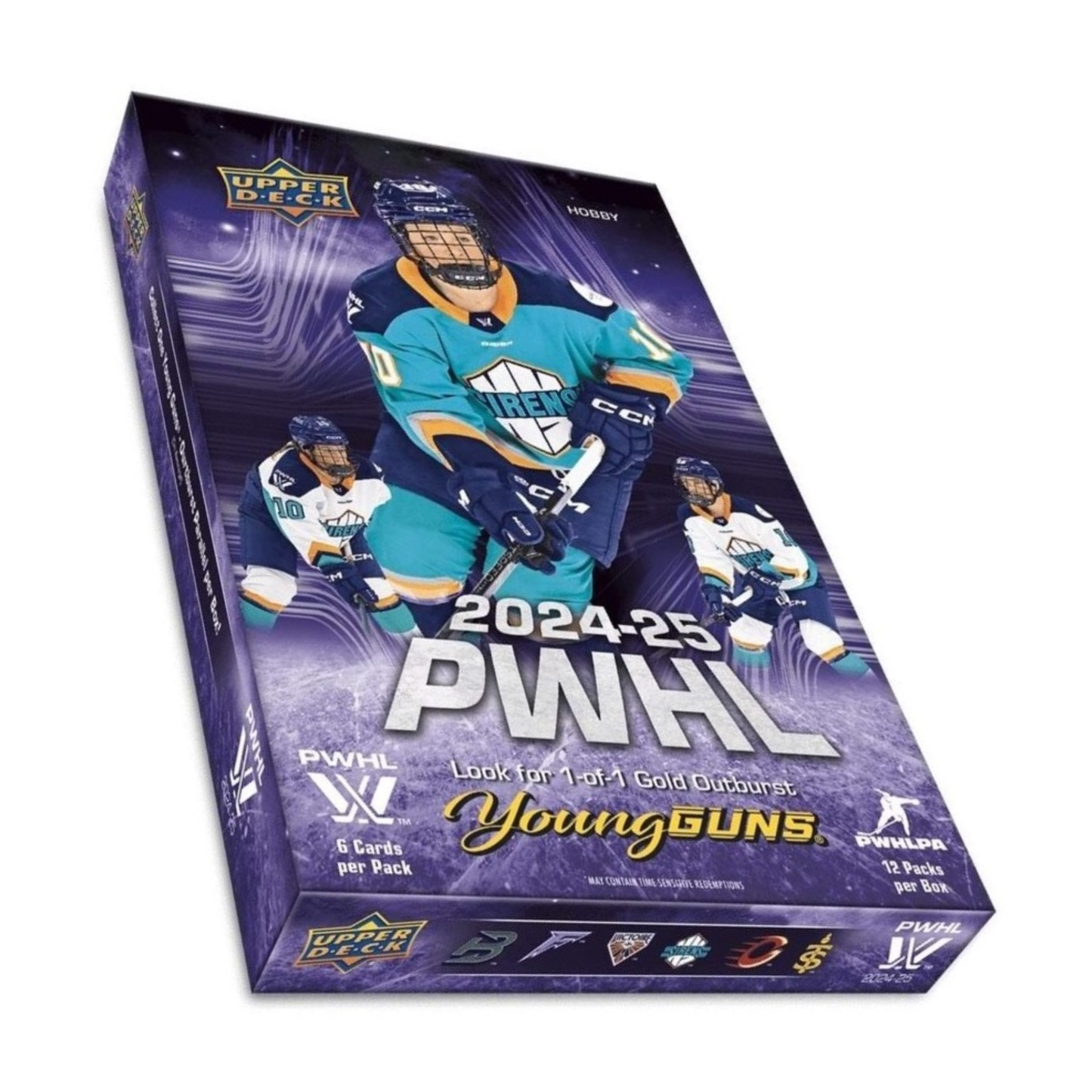 2025 Upper Deck Professional Women's Hockey League (PWHL) Hobby Box