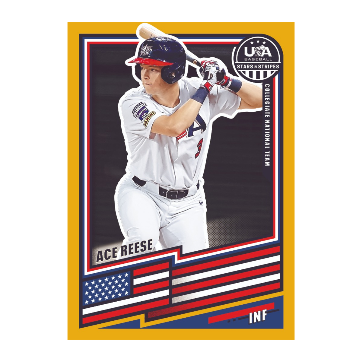 2026 Panini Stars & Stripes Prizm Baseball Ace Reese