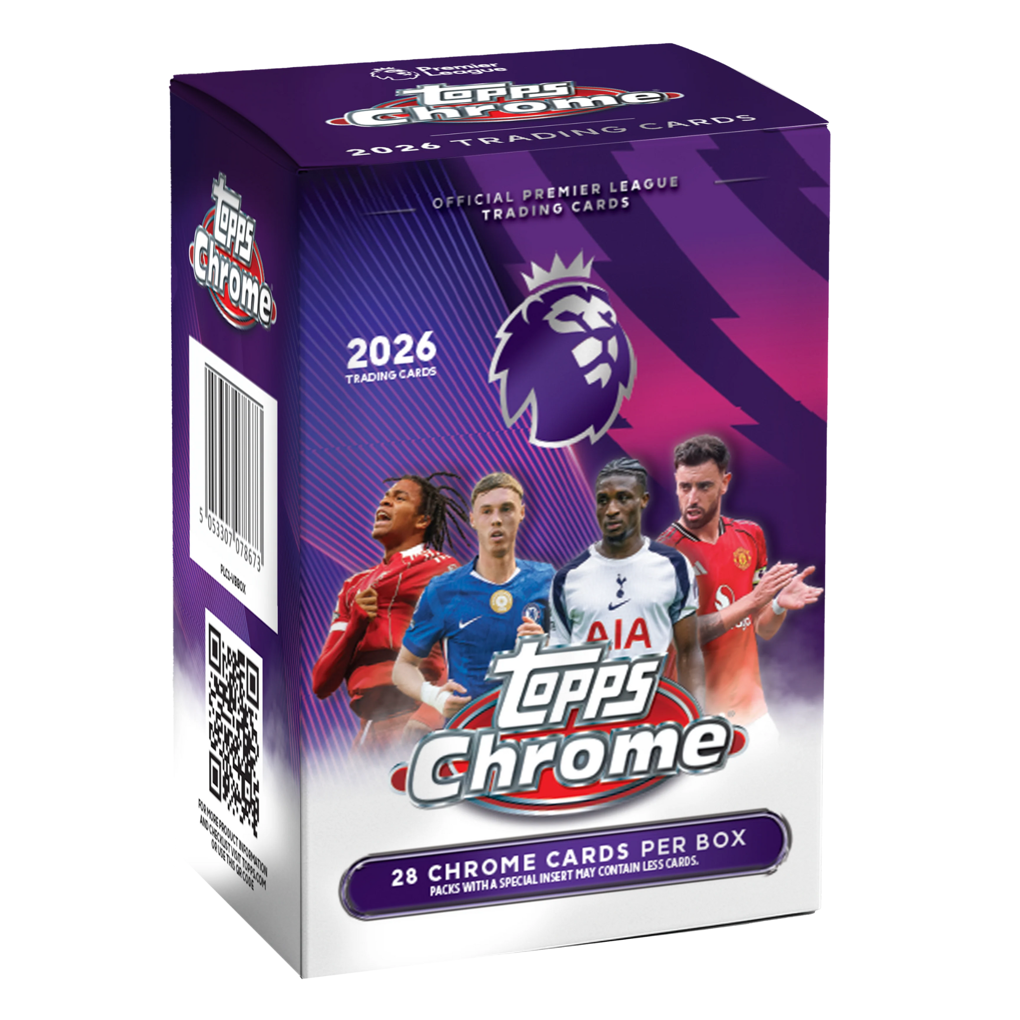 2026 Topps Chrome Premier League Value Box | Estevao & Nwaneri