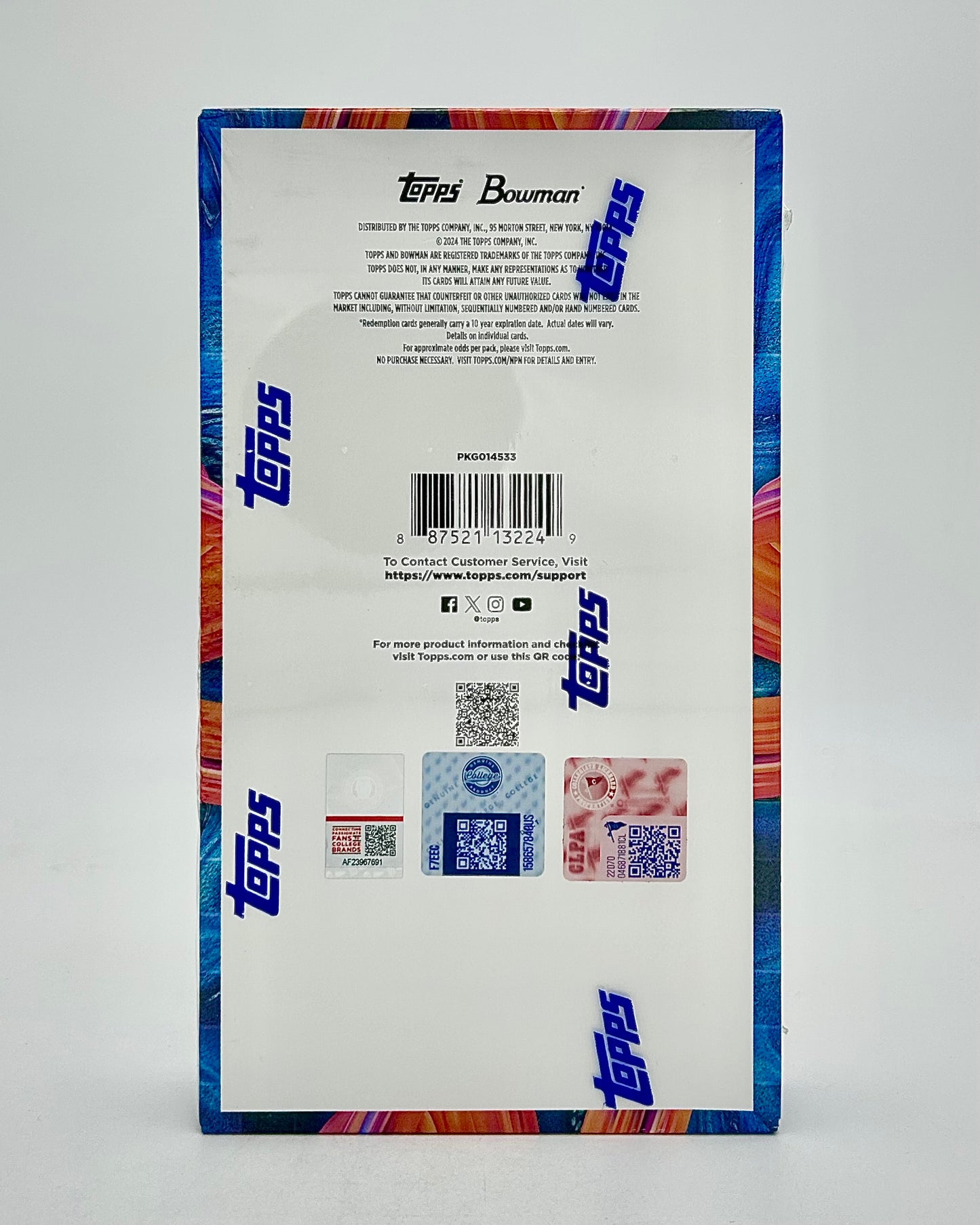 2024 Bowmans best university football hobby box