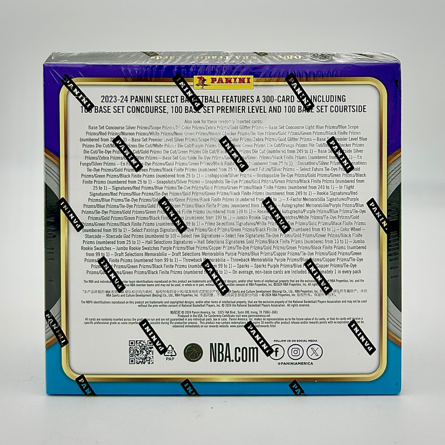 2023-24 Panini Select Basketball Hobby Sealed Case (12 boxes)