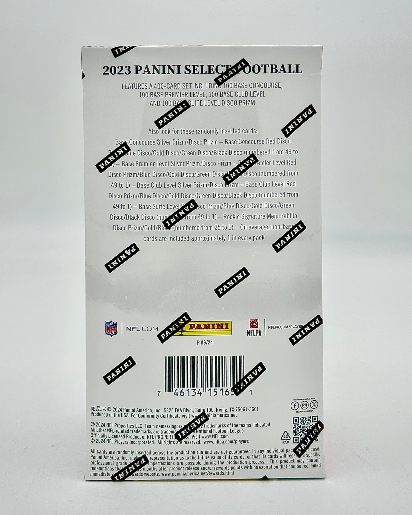 2023 Panini Select Football Hybrid H2 Box