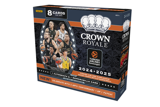 2024-25 Panini Crown Royale Euroleague Basketball Hobby Box