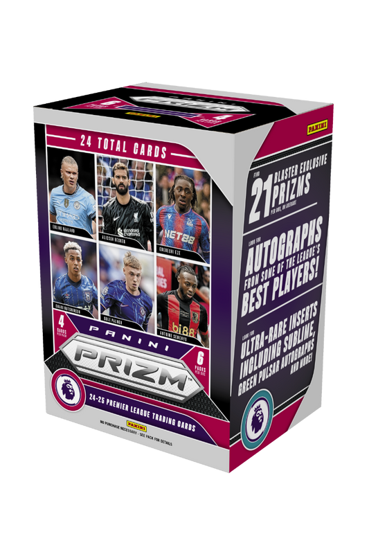2024-25 Panini Prizm Premier League Soccer Hobby Blaster Box