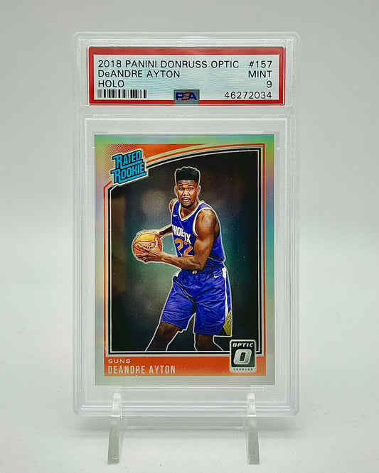 2018 Panini Donruss Optic Holo DeAndre Ayton #157 PSA 9