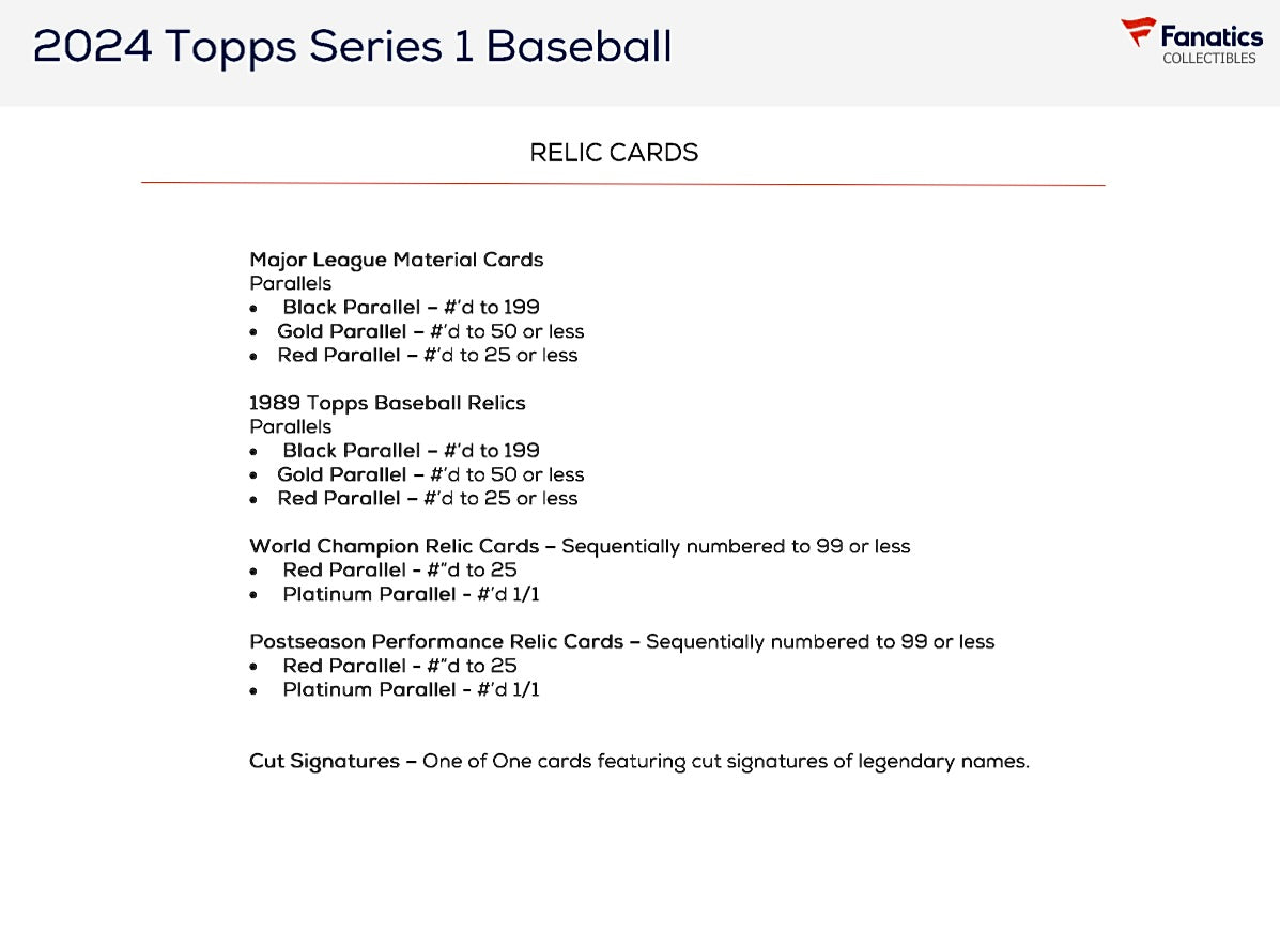 2024 Topps Series 1 Baseball Monster Box