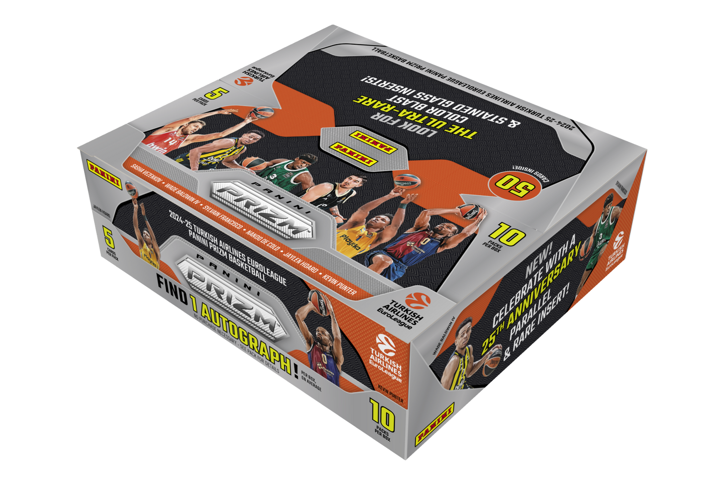 2024-25 Panini Prizm Turkish Airlines Euroleague Basketball Hobby Box