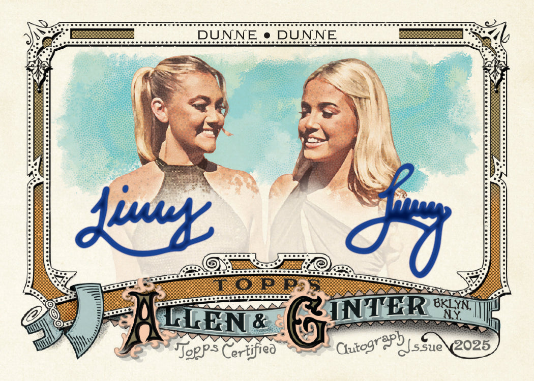 2025 Topps Allen & Ginter Baseball Dual Autographs of Cultural Icons