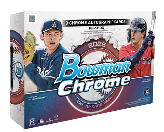 2025 Bowman Chrome Baseball Breaker Delight Hobby Box