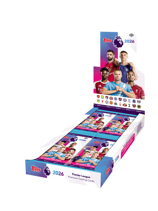 2026 Topps Premier League Soccer Hobby Box