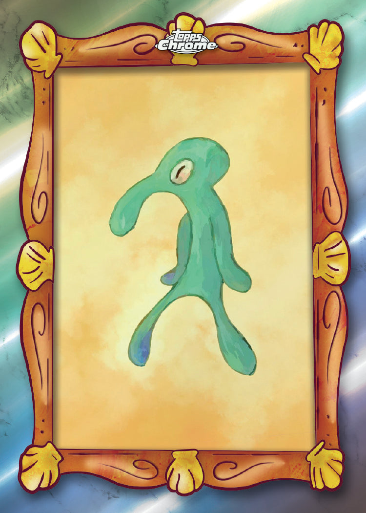 2025 Topps Chrome SpongeBob Bold and Brash