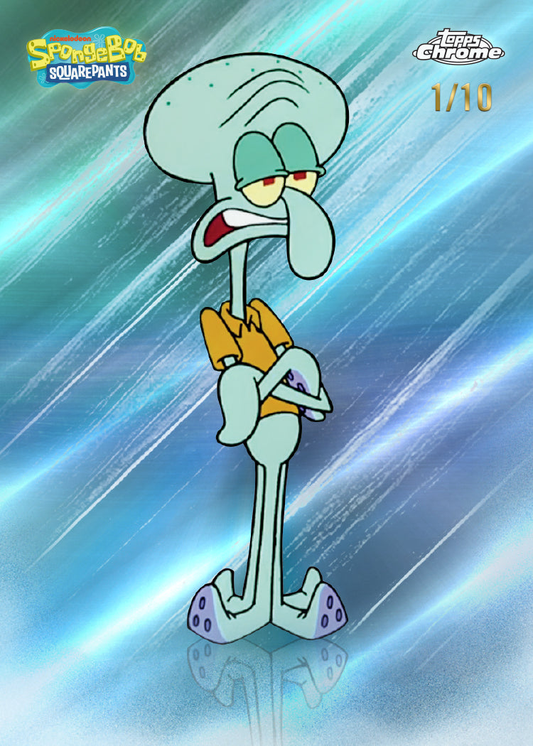 2025 Topps Chrome SpongeBob SB-129 Chrome