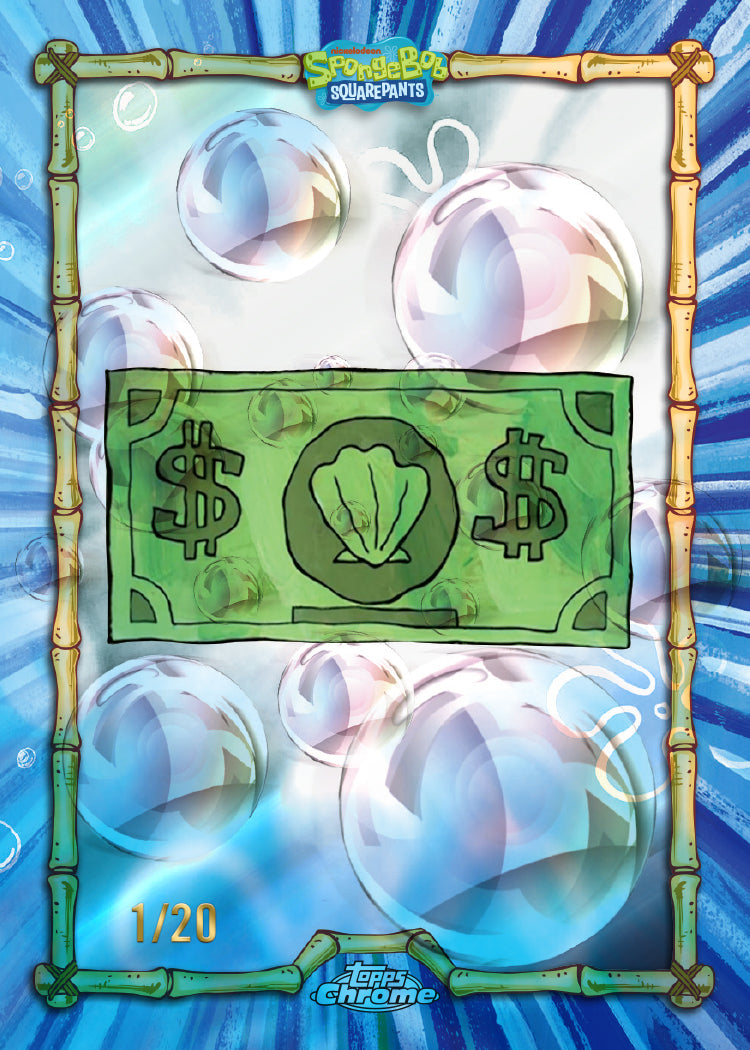 2025 Topps Chrome SpongeBob Shadowboxes