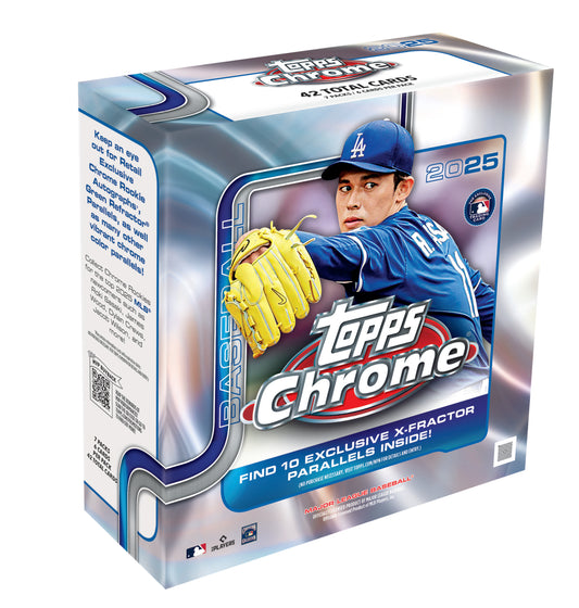 2025 Topps Chrome Baseball Mega Box