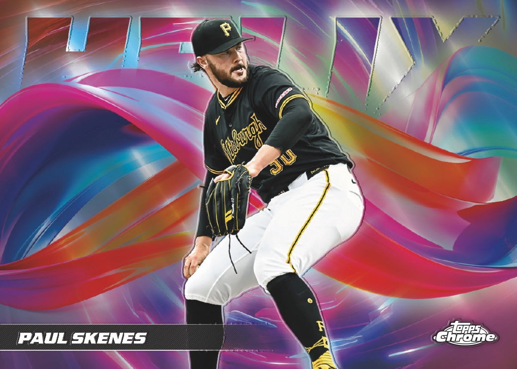 2025 Topps Chrome Update Baseball Helix Paul Skenes
