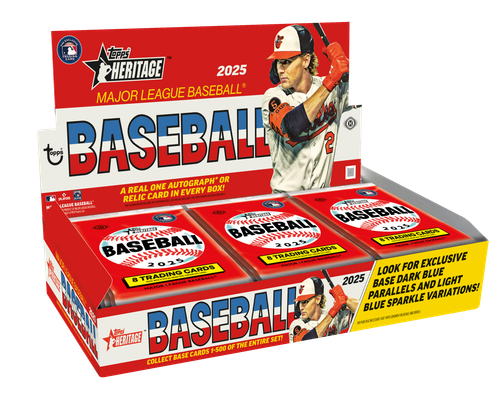 2025 Topps Heritage Baseball Hobby Box