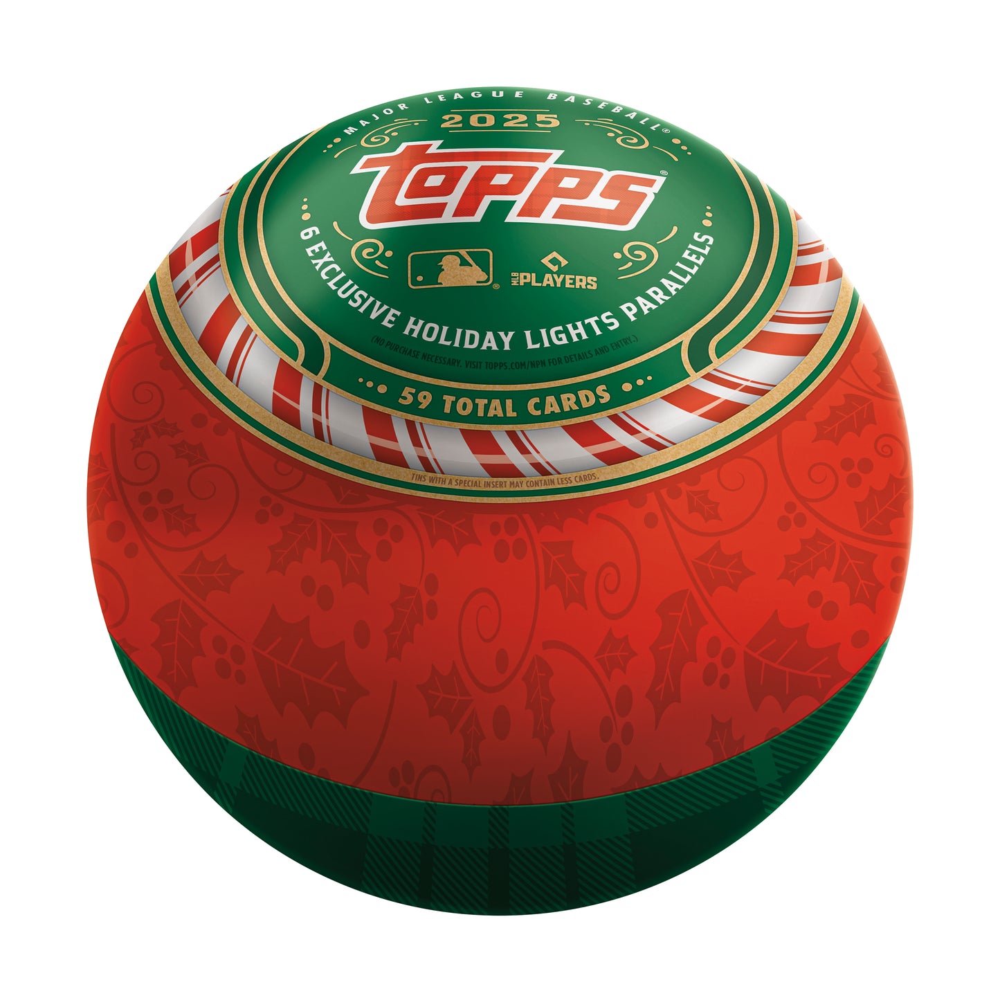 2025 Topps Holiday Baseball Collector's Tin